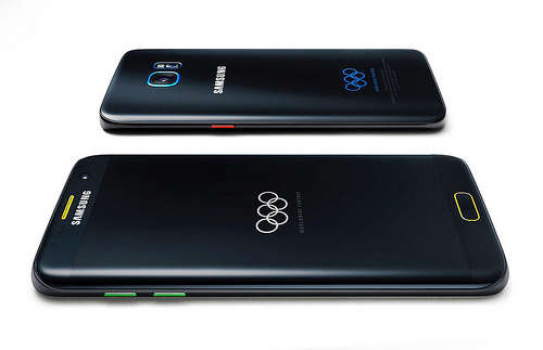 Samsung made a special edition Galaxy S7 Edge for Olympians