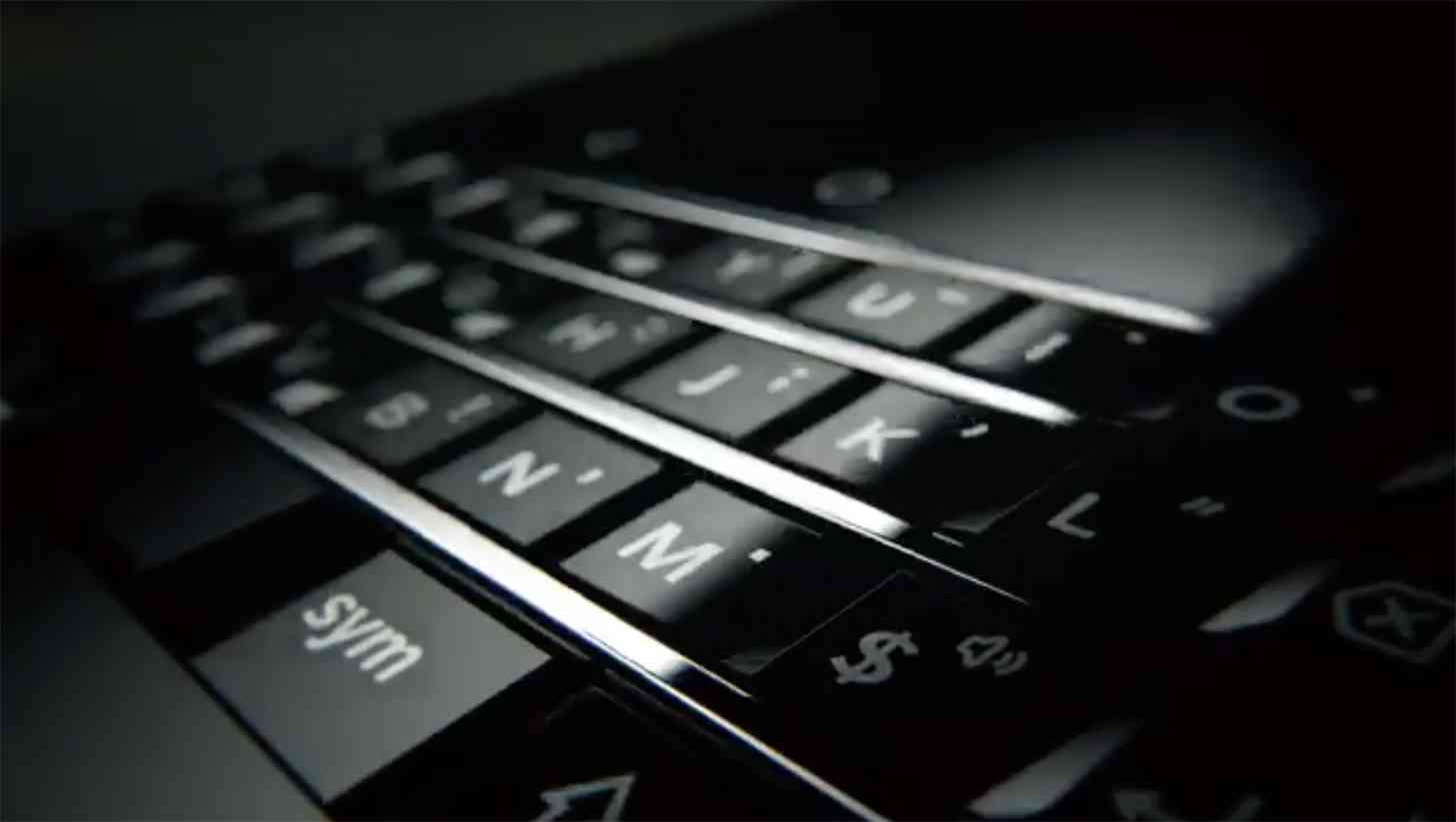 BlackBerry Mercury und seine physische Tastatur gezeigt auf CES 2017