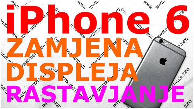 Razbili ste displej ili slomili tač na vašem iPhone 6 ?