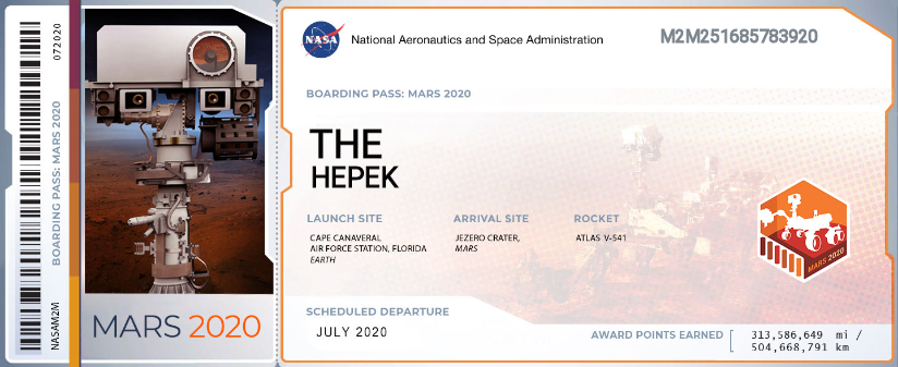 You have 24 hours to get the Mars Mission 2020 tickets