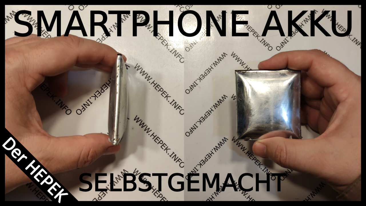 Selbstgemachter Smartphone Akku